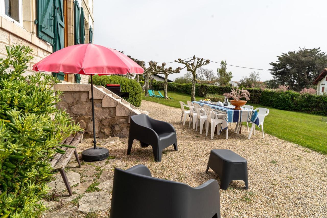 Maison De Maitre Piscine Vue Ocean - Bidart Esterno foto